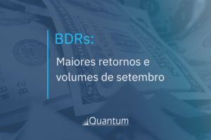 BDRs: Maiores retornos e volumes de setembro
