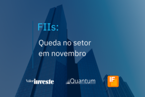 FIIs: Queda no setor em novembro