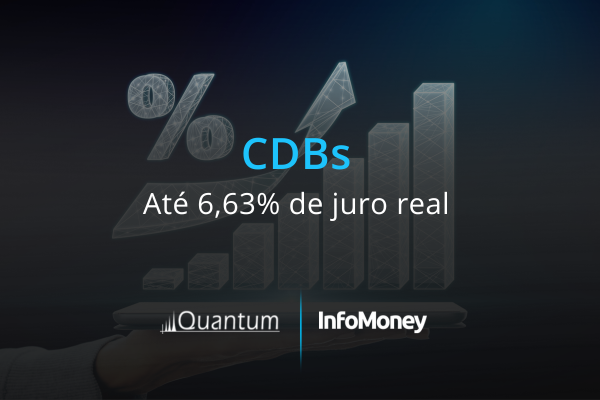 CDBs de inflação pagam até 6,63% de juro real