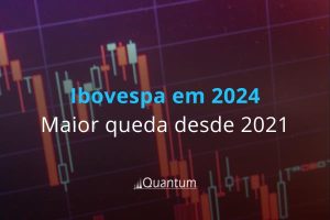 Ibovespa em 2024 - retornos Quantum Finance