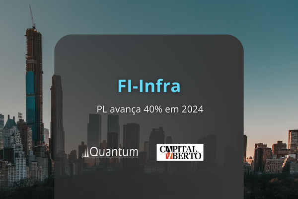 Estudo Quantum FI-Infra: patrimônio líquido avabça 40% em 2024